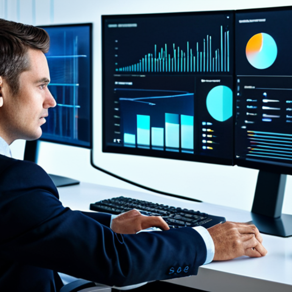 A diverse individual, fully clothed in professional business attire, seated at a sleek desk in a modern, minimalistic office. Multiple holographic screens display abstract data streams and glowing interfaces around them, symbolizing the seamless integration of virtual and real identity. The person's expression is contemplative, reflecting on their digital presence. The scene is illuminated with soft, ambient lighting, creating a professional and thoughtful atmosphere. Perfect anatomy, correct proportions, natural pose, well-formed hands, proper finger count, natural body proportions, professional photography, high quality, safe for work, appropriate content, fully clothed, modest, family-friendly.